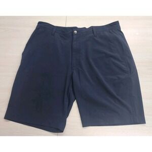 FootJoy Performance Flat Golf Shorts 36 x 9 (38 X 9) Navy Blue Lightweight 23938